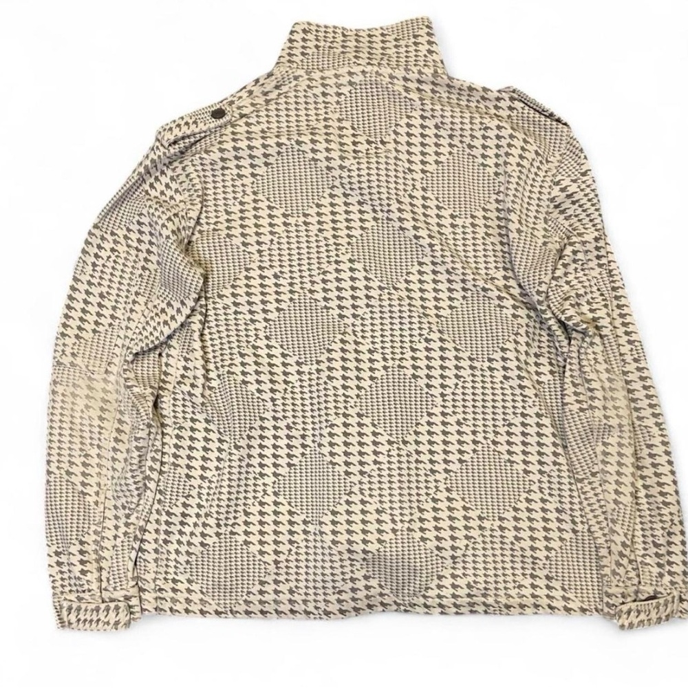 Vintage Ecko Unltd. Y2K Houndstooth Print Mixed Pattern Full-Zip Utility Jacket - Picture 2 of 5